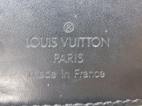 Auth LOUIS VUITTON Agenda MM Suhali Day Planner Cover M20884 Black #36636568 - Picture 12 of 15