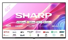 Sharp 2T-C40FD2KF1FB LED Full HD 1080p 40" Smart Roku OS TV Black (No Stand) B+