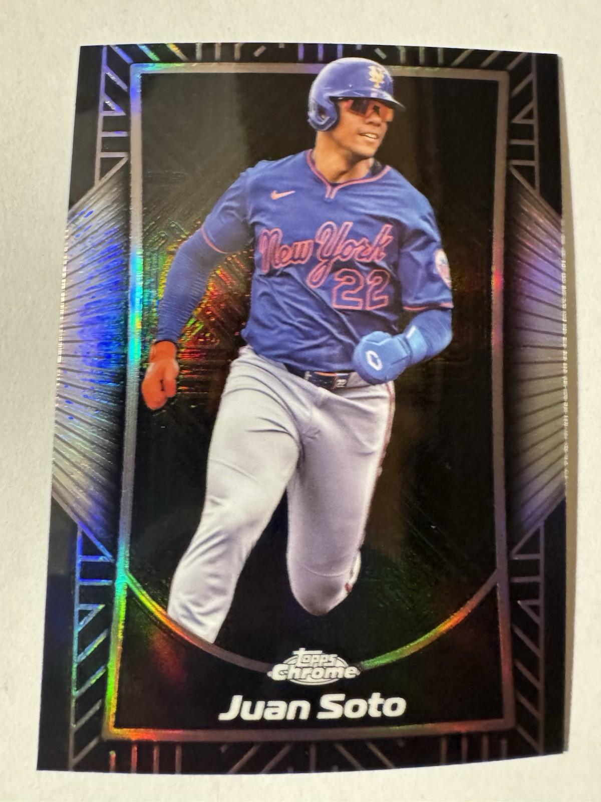 2025 Topps Chrome - Shadow Etch Juan Soto #SE-5