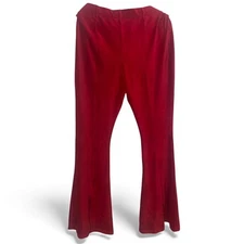 SO Goods for Life Red Corduroy High Rise Flare Pants Women's XL