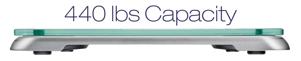 Ozeri Precision II Heavy Duty Digital Body Bath Weight Scale (440 lbs Capacity) - Image 3 of 4