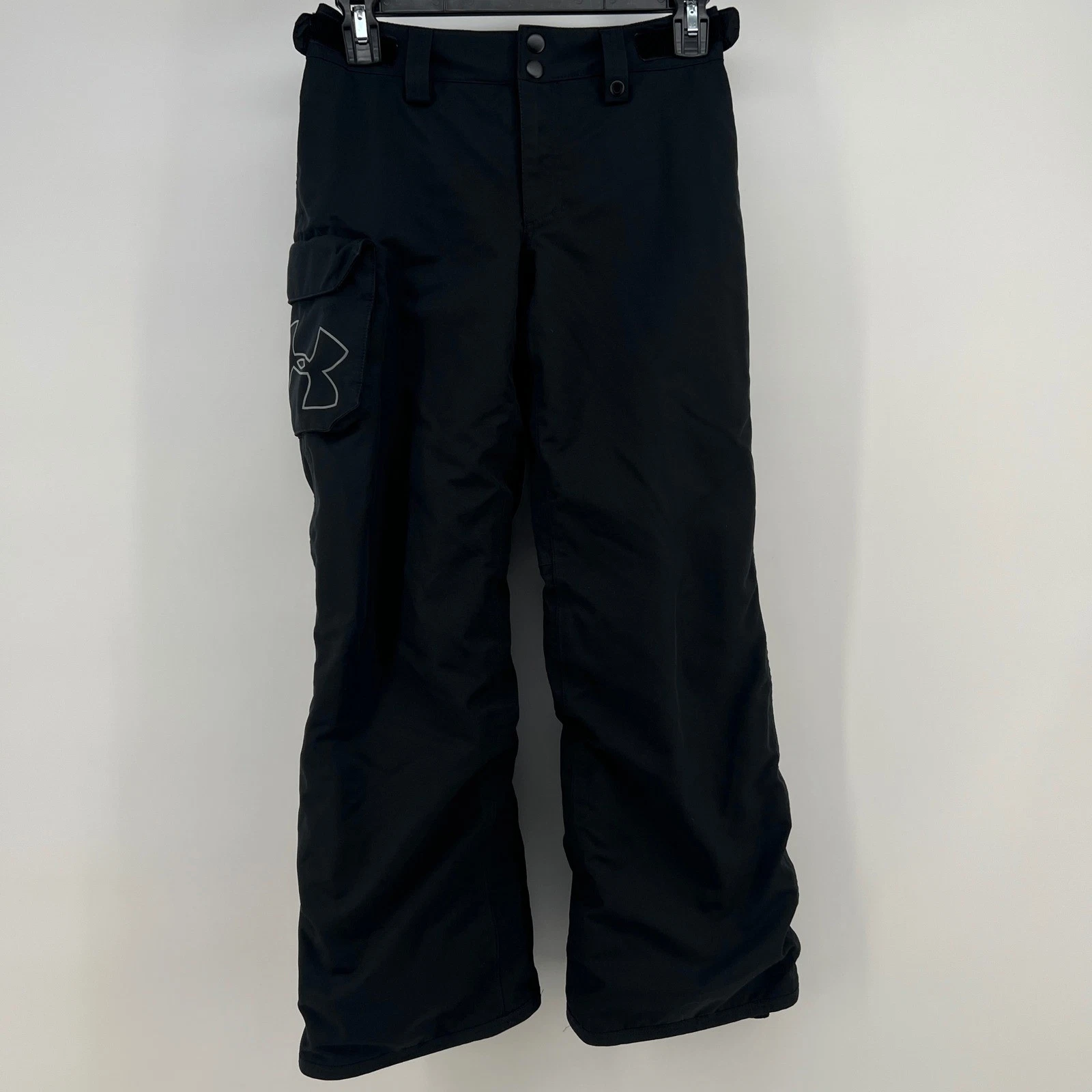 Under Armour Kids Storm 3 ColdGear Infrared Snow Pants Black YSM Small Ski Pant