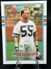 1989 Topps - Brian Bosworth #192 - Seattle Seahawks
