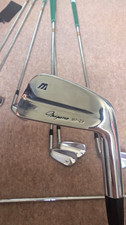 Mizuno MP-29 3-PW Iron Set RH Stiff Steel Shafts Pride Grips Silver/Green
