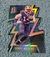 2016 Spectra Die-Cut Sammy Watkins Buffalo Bills Blue 34/35 #112