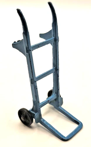 Vintage Dinky Toys No. 107a Sack Truck / Barrow - Blue Diecast Meccano Ltd #1