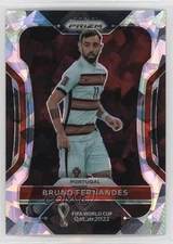 2022 Panini Prizm World Cup Qatar Ice Prizm Bruno Fernandes #174 0nr3