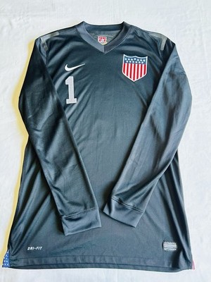 Official Nike USA Soccer USMNT 2013 Black Centennial Goalkeeper GK