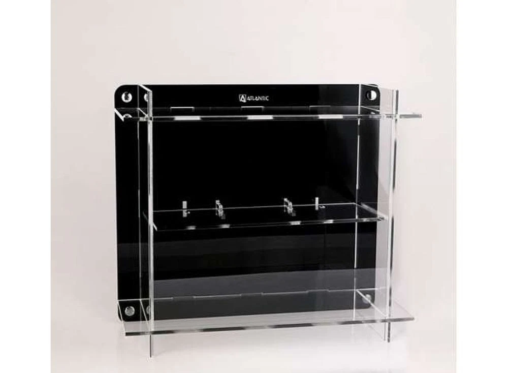 Vetrina Acrilica Per Modello Moto 1:18 - Antipolvere, Trasparente, Assemblaggio Fai Da Te, 23.5x11.3x13.3 Cm