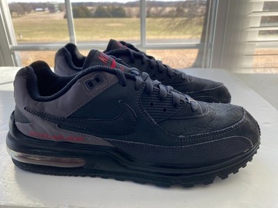 Men's Sz 11 VINTAGE Nike Air Max Wright Men's Shoes 317551 015 Navy Grey Red