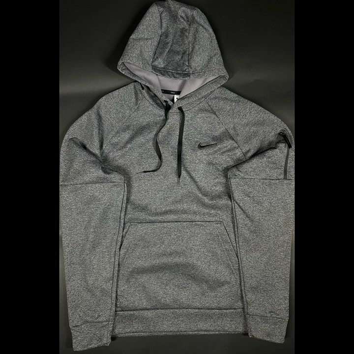 Nike Therma-Fit Training Hoodie Fleece Pullover Men’s 2XL DQ4834-071 Gray