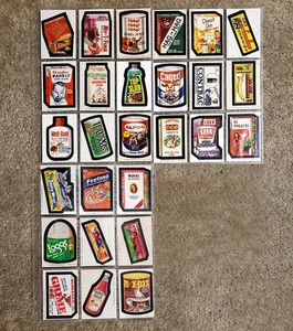 1974 Wacky Packages 7th Series – 27 Stickers