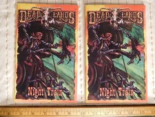 2 Vintage 1997 Dead Lands Night Train Role Playing Game RPG Booklets