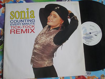 Sonia Counting Every Minute (Tick-Tock Remix) CHS R12 3492 Vinyl 12'' Maxi-Single