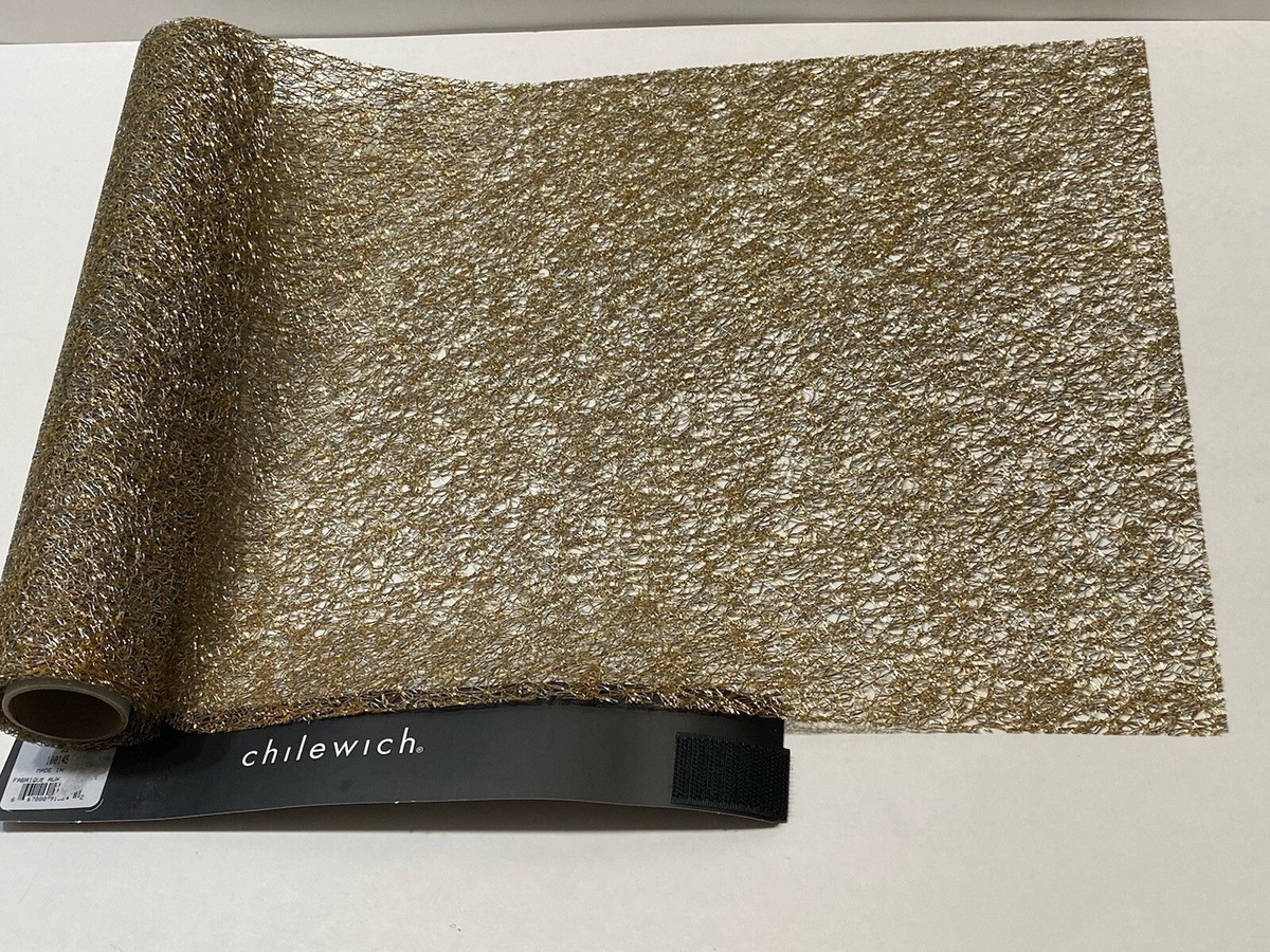 CHILEWICH METALLIC LACE TABLE RUNNER 13