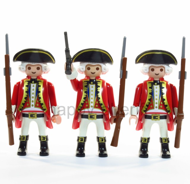 playmobil british soldiers