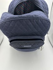 Vera Bradley Blue Quilted backpack Multicolor Polka Dot interior Diaper bag