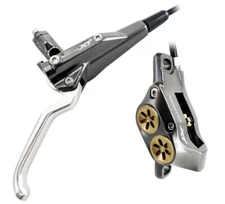 SwishTi eBike Cycle Bike 4-Piston Hydraulic Disc Brake Set w/Power cut-off