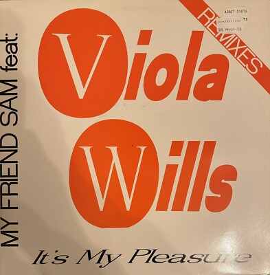 My Friend Sam Feat. Viola Wills Its My Pleasure (Remixes) Vinyl Single 12inch