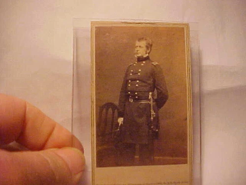 ORIGINAL CIVIL WAR PERIOD CDV PHOTO OF GEN HOOKER BY ANTHONY
