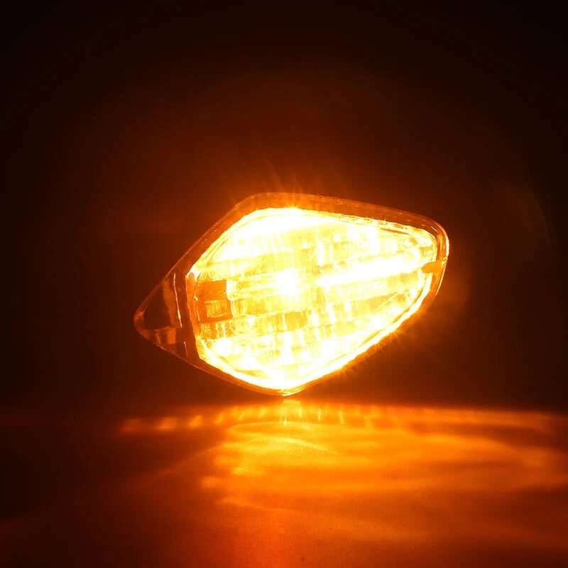 Lente transparente 2x luzes de seta para 2013-2018 Honda CB400F CB400X CB500F CB500X - Imagem 4 de 4