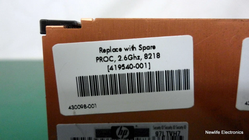 HP 448193-B21 2 x AMD Opteron 8356 Quad Core CPU Kit 448405-001 - Image 4 of 4