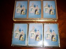 Vintage Lamps Congress Playing Cards Set 3 Decks in Box Samba Bolivia Complete