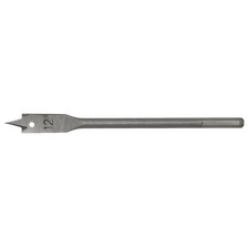 Image of Worksafe Flat Spade Wood Drill Bits Hex Shank Various Dia and Length 8mm - 38mm