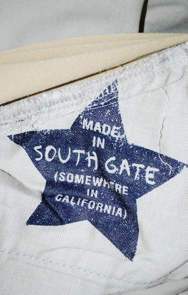 A Pea in a Pod Maternity Skinny Leg Pants - Gray Twill Cotton Full Stretch Panel - Image 4 of 4