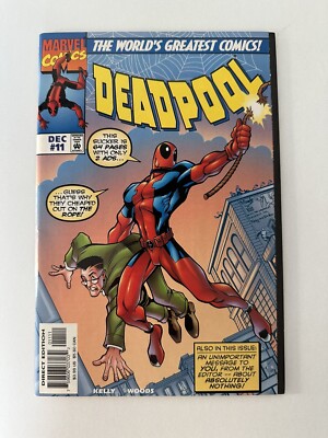 DEADPOOL VOL. 2 #11 1997 MARVEL AMAZING FANTASY