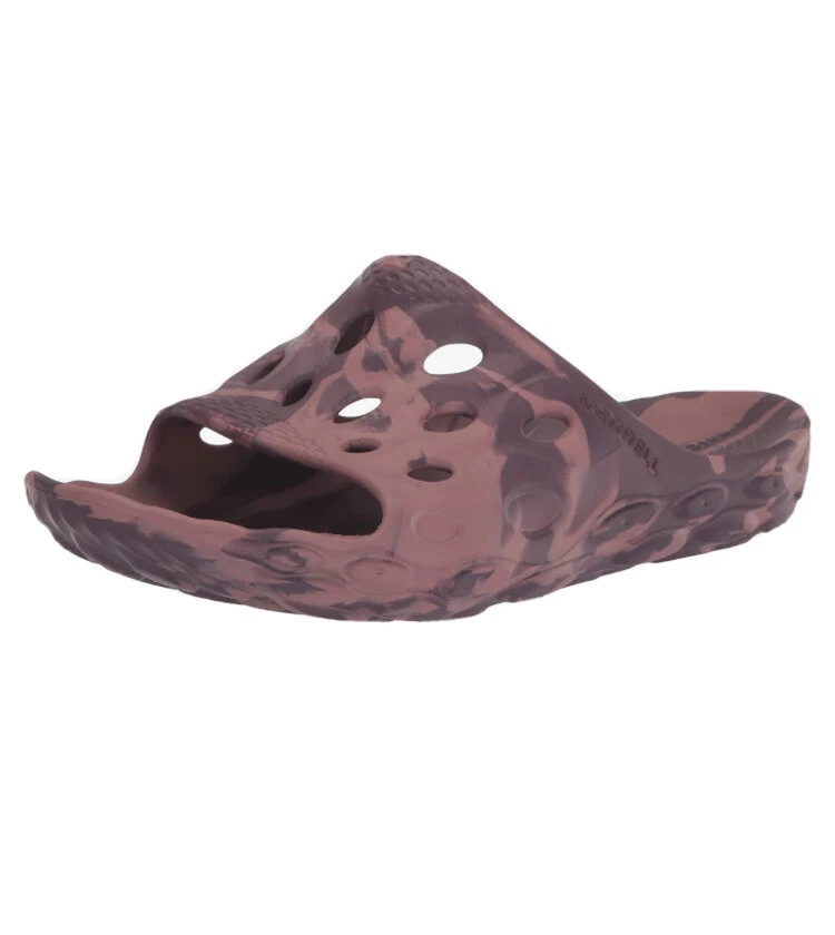 MERRELL HYDRO SLIDE SANDALS NEW WOMEN S SIZE 10 BURGUNDY eBay
