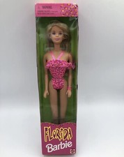 Vintage Florida Vacation Barbie 1998 Doll New In Box