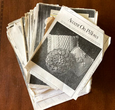 Vintage Large Lot Copies of Original Knitting  Crochet Patterns Over 4 Pounds