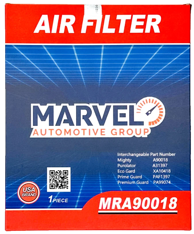 Filtro de aire Marvel MRA90018 (MR968274) para Mitsubishi Outlander Sport 2013-2024 Foto 2 de 4
