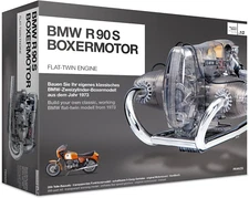 BMW R/90-S Flat Twin Engine Model Kit with Collector'S Manual