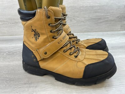 Polo Assn Bota Polo Para Hombre Botines Hombre Ecopiel Cordones