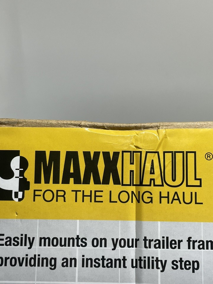 Boat Trailer Step Rubber Pad Steel Trailer Step Nonslip Heavy Duty