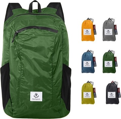 Faltbarer Rucksack Ultra Leicht, Unisex Tagesrucksack Outdoor, Wasserdichter ...