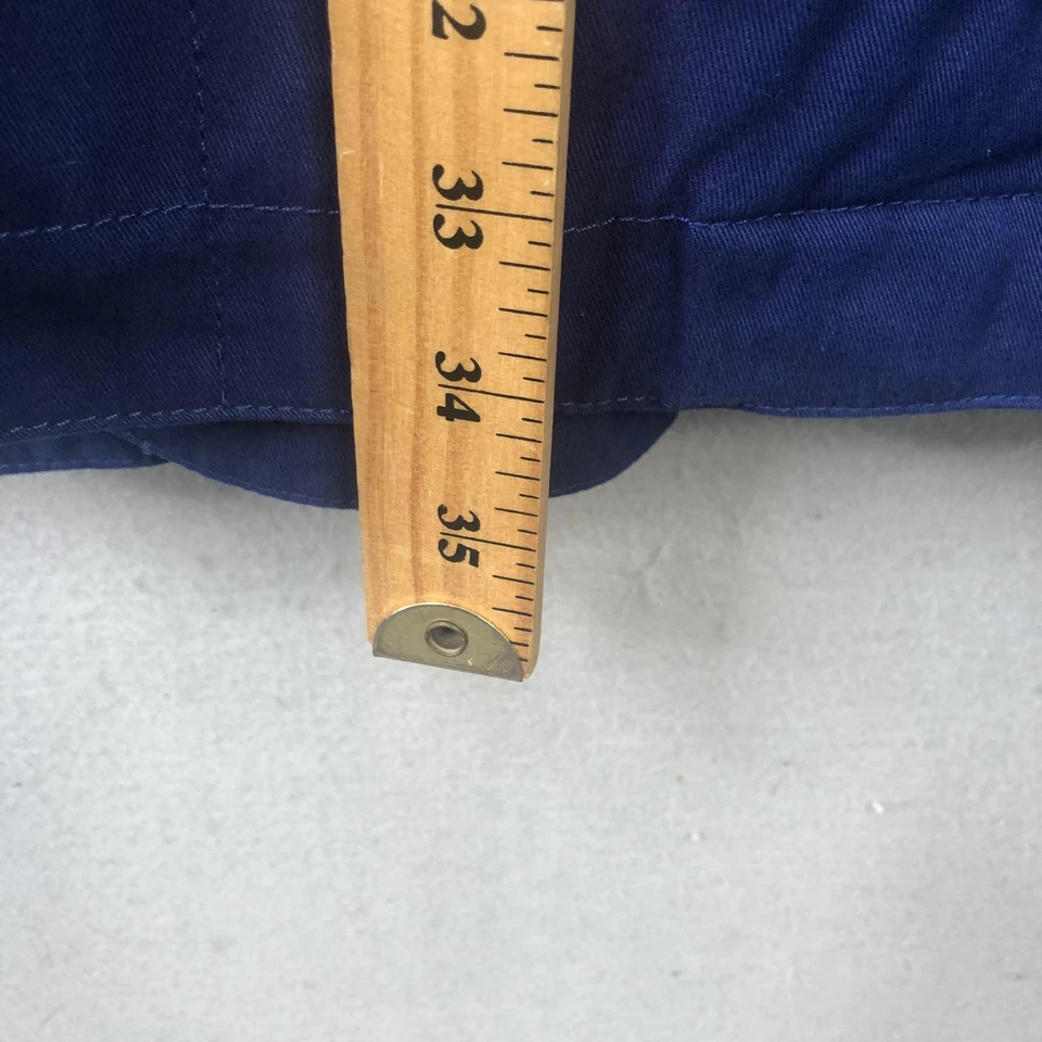 Denim & Co Jacket Womens XL Blue Hooded Quilted Lined Warm Parka Coat A270184 - Image 4 of 4