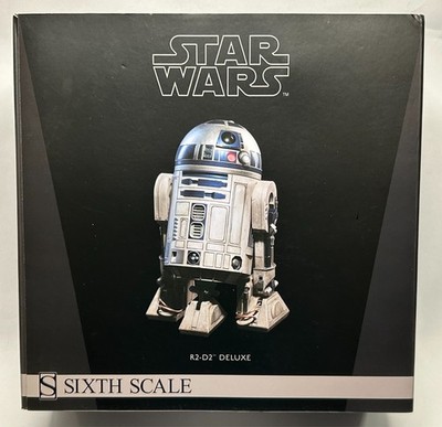 Star Wars 1:6 #2172 R2-D2 Sideshow Collectibles Deluxe Figure (New, Sealed)