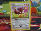 Eevee Jungle 1st Edition Lightly Played Pokemon Card Vintage LP Clean Nice