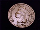 1899  Indian Head Cent, Fine Grade