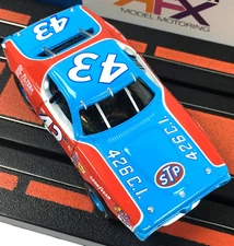 Ho Slot Cars, Rare Silver Window Trim STP Stock Car, Auto World G/ AFX Type New.