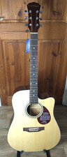 Freshman FA1DE Natural ex Electro-Acoustic Guitar NOS ****See Description****  