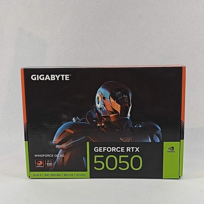 Gigabyte GeForce RTX 5050 WindForce 8GB GDDR6 Graphics Card GV-N5050WF2OC
