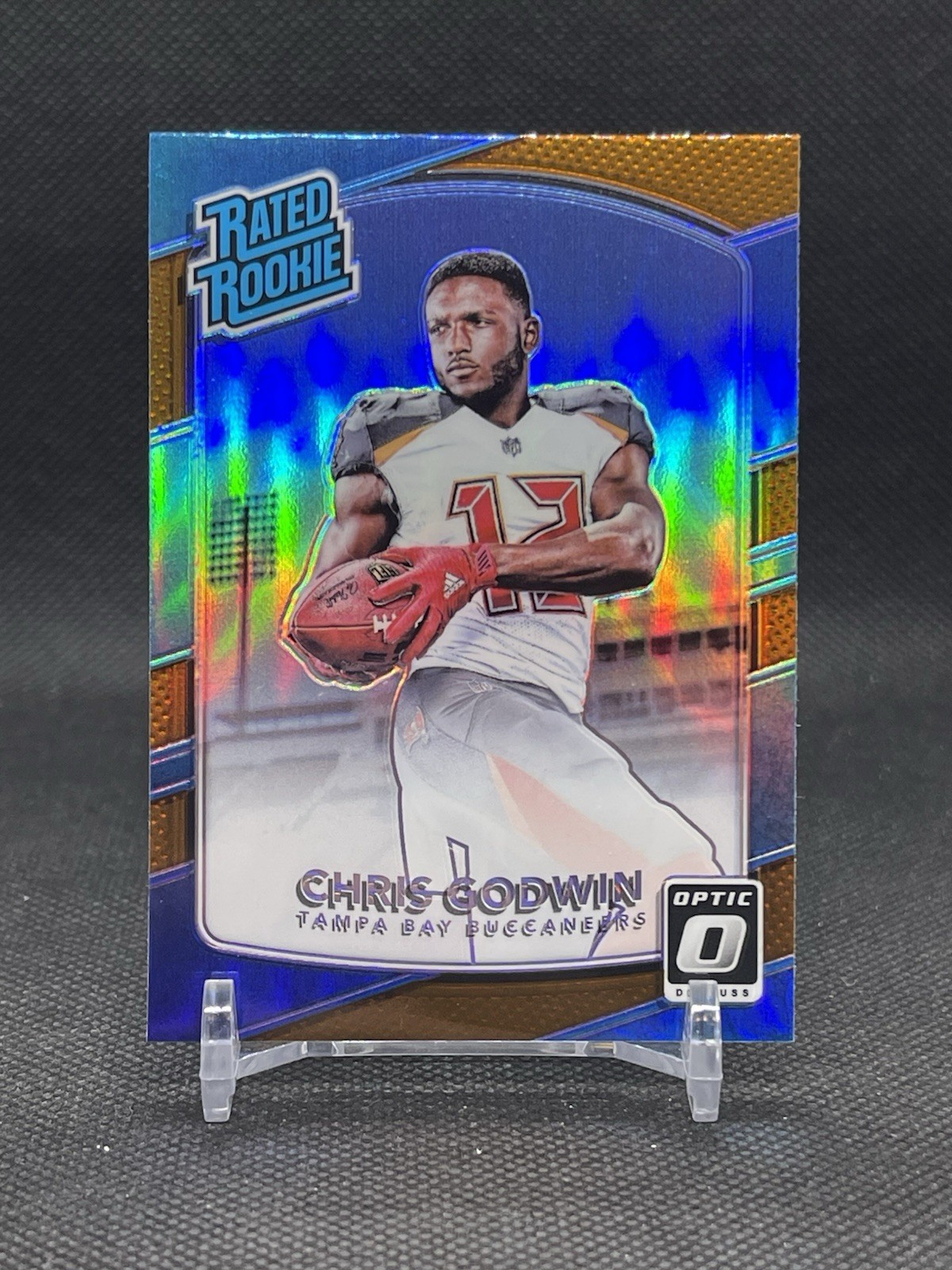 2017 Panini Donruss Optic #155 Chris Godwin Bronze Prizm Rated Rookie