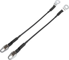 Pair Rear Tailgate Cables Lift Gate Support Straps Pickup