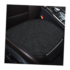 Car Seat Covers, 2PCS Comfortable Vehicle Front Seat Bottom Cushion Pad Black