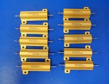 LOT OF 10 DALE/VISHAY WIREWOUND RH-50 50W 2  1 50W RESISTOR