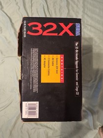 SEGA 32x Console In Box  Lot With 6 Games CIB Including Sonic Knuckles Chaotix